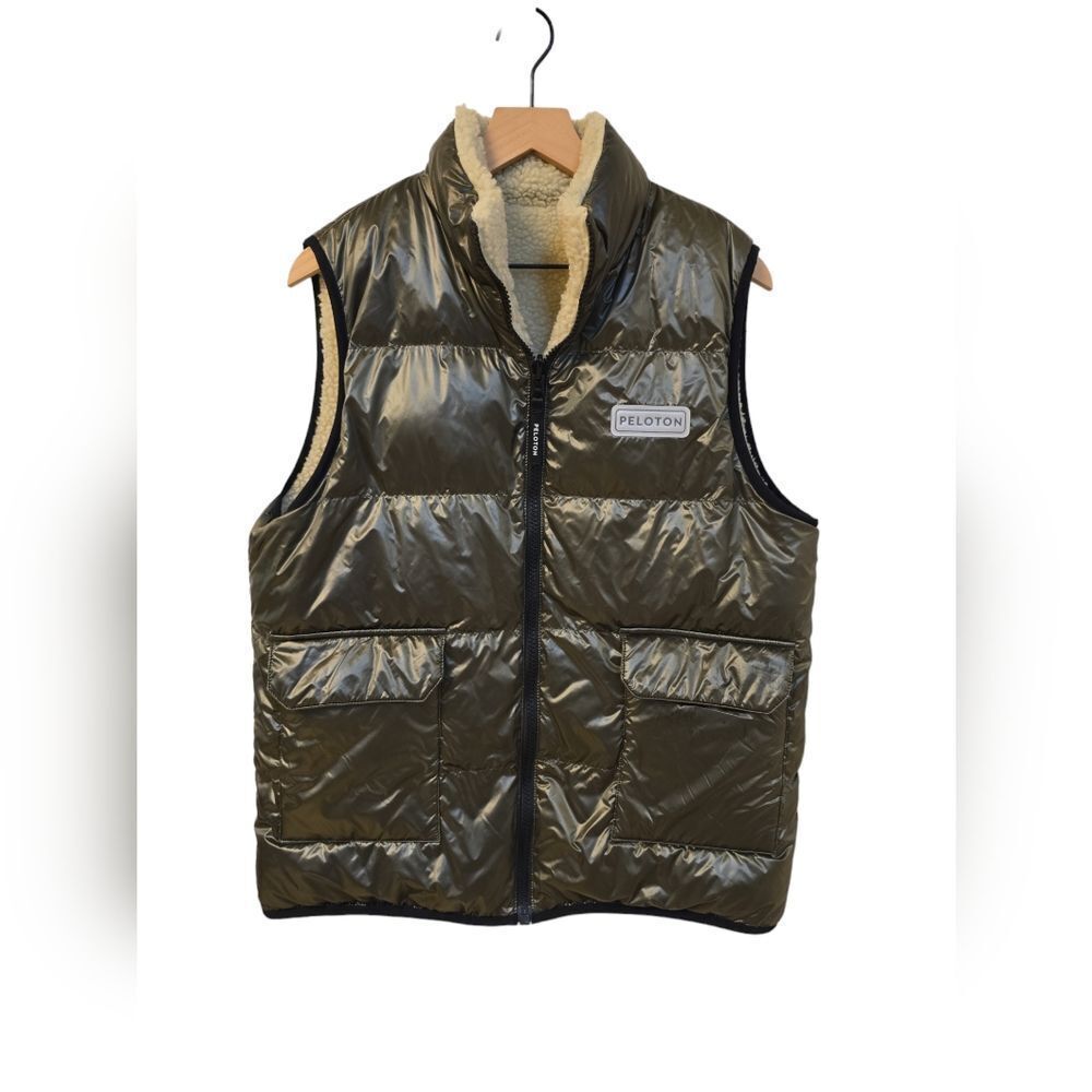 Peloton‎ Sherpa H120 Reversible Sherpa vest sz L